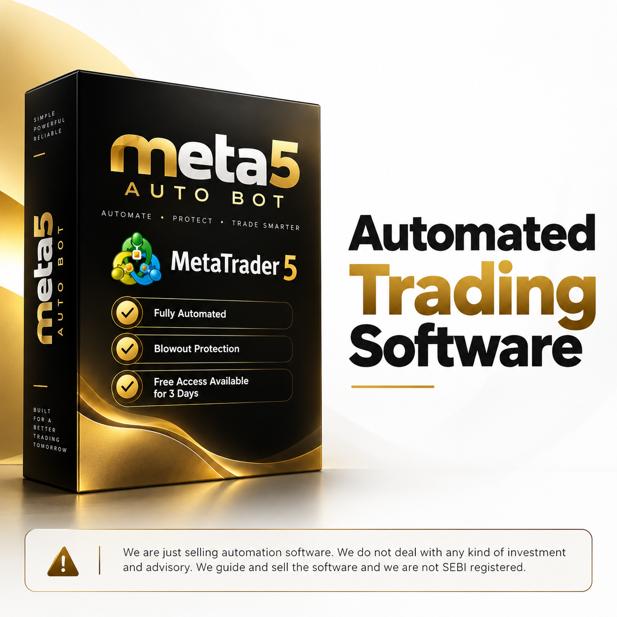 Meta5 Auto Bot software box for MetaTrader 5